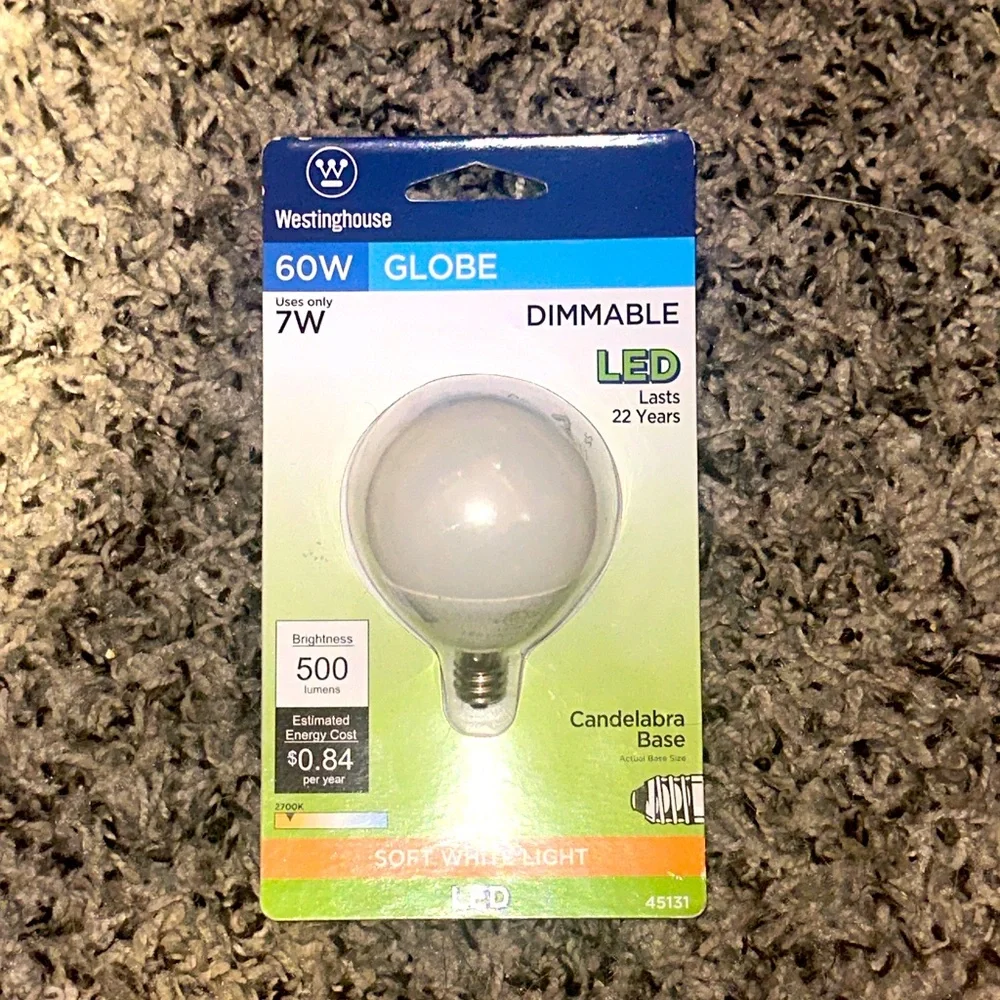 Dimmable LED Globe Bulb - Soft White